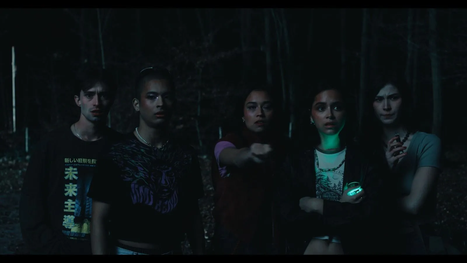 Licht in hand voor de film Depronima - Mickey Minnaar